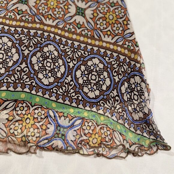 Vintage Y2K Tank Top Only Hearts NYC Helena Stuart 100% Silk Sz S Whimsy Fairy - Picture 7 of 16